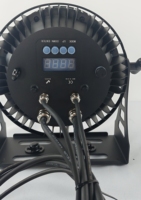 Projecteurs LED RGBWAUV Zoom Parcan 24 LED PAR64 avec zoom motorisé, contrôle DMX, refroidissement silencieux, pour location événementielle