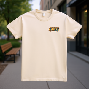Camiseta Elmenordelahabana color crema, cuello redondo, algodón, unisex, para adultos, ropa promocional - Product Image 2