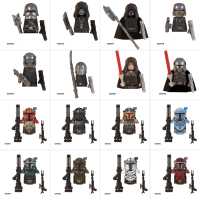 Ensemble complet de figurines miniatures éducatives en plastique à construire, ornements en briques imprimées, pièces variées pour les adolescents amateurs et collectionneurs