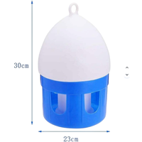 Vente directe d'usine - Distributeur automatique d'eau pour volailles et pigeons en plastique - Bouteille d'eau pour oiseaux en plastique