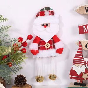 Premium Fabric Mini Modern Christmas Hanging Ornaments <b>Angel</b> Design for Tree & Home Low MOQ Custom Logo Available - Product Image 3