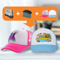Presse à chaud miniature Millantech 220V pour casquettes, t-shirts, étiquettes, vêtements et petits articles