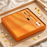Ensemble de stylos et carnets pour garçons, logo personnalisé, carnet de luxe, cadeau d'entreprise, promotionnel, exécutif, pour le bureau, en gros