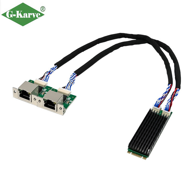 B+M I211-T2 Dual Ethernet Port/RJ45 Gigabit Internal Server Industrial Network Card in Stock for Firewall Appliance NIC