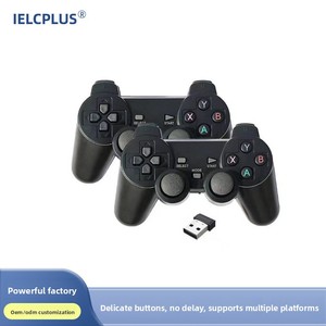 คอนโทรลเลอร์เกมไร้สาย 24G รุ่น 706W พร้อมมอเตอร์สั่นสะเทือน ไจโรสโคป 6 แกน สั่นสะเทือนคู่ สำหรับ Android TV พีซี กล่องรับสัญญาณ - Product Image 2
