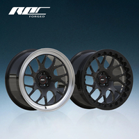 Roues forgées Roc Custom Drag Racing Beadlock 17 18 pouces 5x114.3 5x120 5x115 pour Ford Mustang Camaro ZL1 Dodge Charger SRT