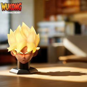 <span class=keywords><strong>Casque</strong></span> Lumineux de Transformation Saiyan le Plus Vendu pour Enfants - <span class=keywords><strong>Casque</strong></span> Intégral Portable, Version Super Similaire - Product Image 3