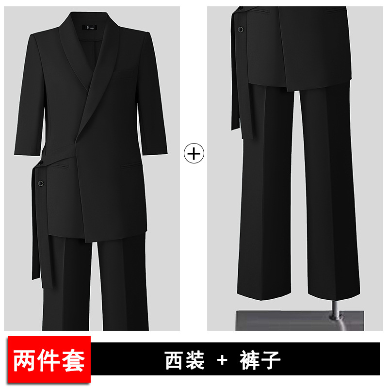 Black suit pants