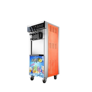 Máquina de Helados Suaves de Alta Calidad 2+1 Sabores, Máquina de Helados en Rollo y Batidos - Product Image 1