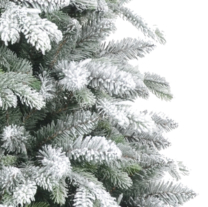 Albero di Natale Artificiale di Alta Qualità, Lussuoso, con Cerniere, 150cm 180cm 210cm, in Materiale PE PVC Floccato, Tipo Abete, per Casa/Feste - Product Image 4