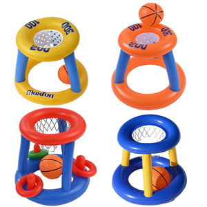 Tanyozhe – jouet de basket-ball gonflable pliable en PVC pour enfants de 7 à 14 ans, pour jouer en plein air - Product Image 4