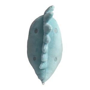 Animal en peluche micro-ondable et lesté, jouet chauffant de dinosaure bleu ciel pour les crampes, soulagement de la douleur menstruelle - Product Image 3