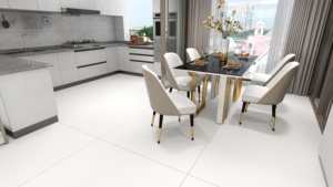 Jinsanjiao Carrelages de sol en pierre frittée moderne de luxe Mat Résistant aux acides Antidérapant 0.05% Absorption d'eau Salon Extérieur - Product Image 4