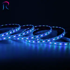 AC220V 110V High Voltage Waterproof LED Strip Light IP68 SMD5050 RGB 50M/Roll ETL Certified Outdoor Use WiFi/Bluetooth Switch