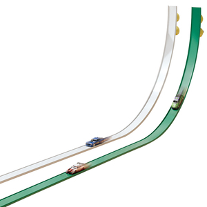 Piste souple DIY-Voiture à glissière en fer de 350cm + 350cm - Product Image 2