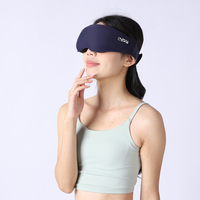 Masque chauffant pour les yeux sans fil, rechargeable, compresse chaude électrique, masseur pour les yeux, pour les yeux secs, les styes, détente des yeux fatigués