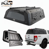 PULS pour Ford Ranger T7 T8 XL Raptor Pickup 2021-2023 – Capote rigide en aluminium pour benne de camionnette