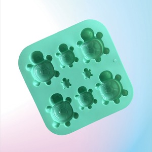 6 Cavity Tortoise Shaped <b>Silicone</b> Mold Reusable DIY Cake Soap Resin Candle <b>Mould</b> For Home Baking Handmade Craft - Product Image 6