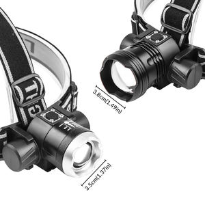 Lampe frontale rechargeable 2 en 1 Fourniture d'usine Lampe frontale personnalisée Lampe frontale rechargeable <span class=keywords><strong>Led</strong></span> 300m <span class=keywords><strong>longue</strong></span> portée Lampe <span class=keywords><strong>de</strong></span> vélo <span class=keywords><strong>phare</strong></span> pour la chasse - Product Image 1