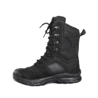Bottes d'extérieur personnalisées de marque d'usine haut de gamme en cuir de vachette nubuck supérieur MD semelle antidérapante LOGO OEM