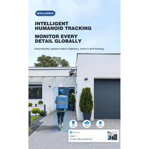 Shoocam กล้องเลนส์คู่4K พาโนรามา IP66กลางแจ้งกันน้ำกล้องรักษาความปลอดภัยกล้องกลางคืนภาพ HD วิสัยทัศน์กลางคืนการเชื่อมต่อ WIFI 4G - Product Image 5