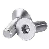 Hexagon Socket Countersunk Head Cap Screws Carbon Steel DIB GB Standard