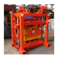 QTJ4-40 semi-automatique 4 5 6 8 pouces Verrouillage pavé creux petite entreprise idée ciment béton brique bloc faisant la machine