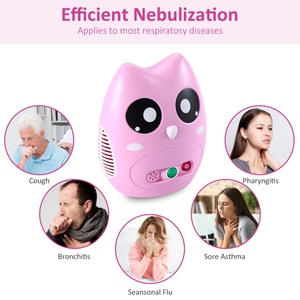 Alta competitividad Carácter <span class=keywords><strong>animal</strong></span> Suministros médicos lindos Nebulizador de compresor de alta atomización - Product Image 5