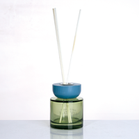 Bouteilles diffuseurs de parfum en verre personnalisées en usine, de 50 ml à 300 ml, formes rondes et carrées, écologiques, durables, couleurs personnalisées, logos acceptés