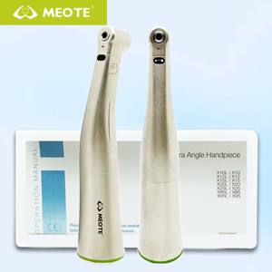 Pieza de Mano Dental de Baja Velocidad con Ángulo Contrario 10:1, Fibra Óptica, Pulverización Interna de Agua, Modelo X35L con Anillo Verde, Instrumento de Odontología - Product Image 2