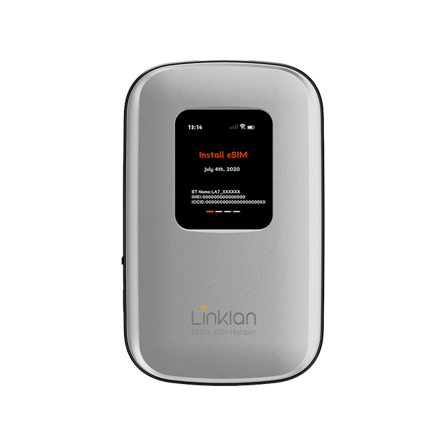 4G LTE Portable Mobile Hotspot ESIM WiFi Router High Speed Pocket WiFi With 180+ Countries Coverage