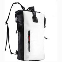 Fournisseur Professionnel – Sac à Dos de Voyage PVC 25L pour Articles Humides et Secs, Accessoires de Voyage, Tissu Maille 500D, Étanche, Bandoulière et Poignée