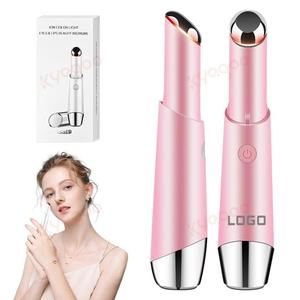 2026 New Arrival Rechargeable 3 in 1 Vibrating Heat Eye Lift Wand 3 Colors Eye Care Beauty Massager for Dark Circles Eye Bags - Product Image 4