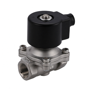 Vanne solénoïde pour fontaine d'eau en acier inoxydable COVNA, 90 jours, DN25, 1 pouce, 2 voies, 220 V, normalement fermée - Product Image 1