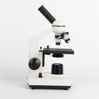 School Laboratory Monocular Biological Microscope 640X Student Education Instruments Single-layer Interlocking Platform