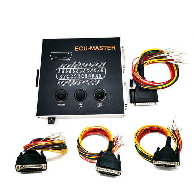 Ecu Master Chip Tuning Files Programming Tool Ecumaster Connector Key Coding Faults Diagnostic Tool for Ktag Kess Programmer Wit