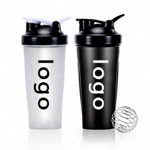 Bouteille shaker de 500 ml pour les shakes protéinés, bouteille shaker de sport en plastique réutilisable - Product Image 1