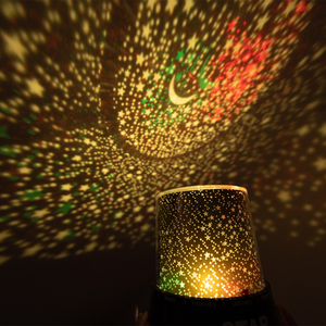 Luce notturna a LED nuovo Design proiettore di natale <span class=keywords><strong>cielo</strong></span> stellato <span class=keywords><strong>luna</strong></span> romantica colorata Master cameretta bambini in PVC Baby Sleep - Product Image 3