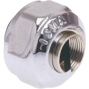 ADAPTADOR DE COBRE SICURBLOC TAPA CROMADA Ø 14-24X1,5 Para PVC Plástico Caucho Gas Aceite Agua Conexión de soldadura de forja de baja presión - Product Image 3