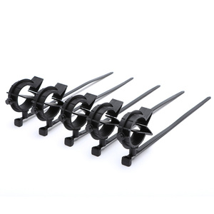 156-00696 360 °   Kabel Pengikat PA66 yang Dapat Dipasang, Diameter Bundel 2-35mm, 155mm, Nylon untuk Pengikatan Kabel Otomotif - Product Image 1