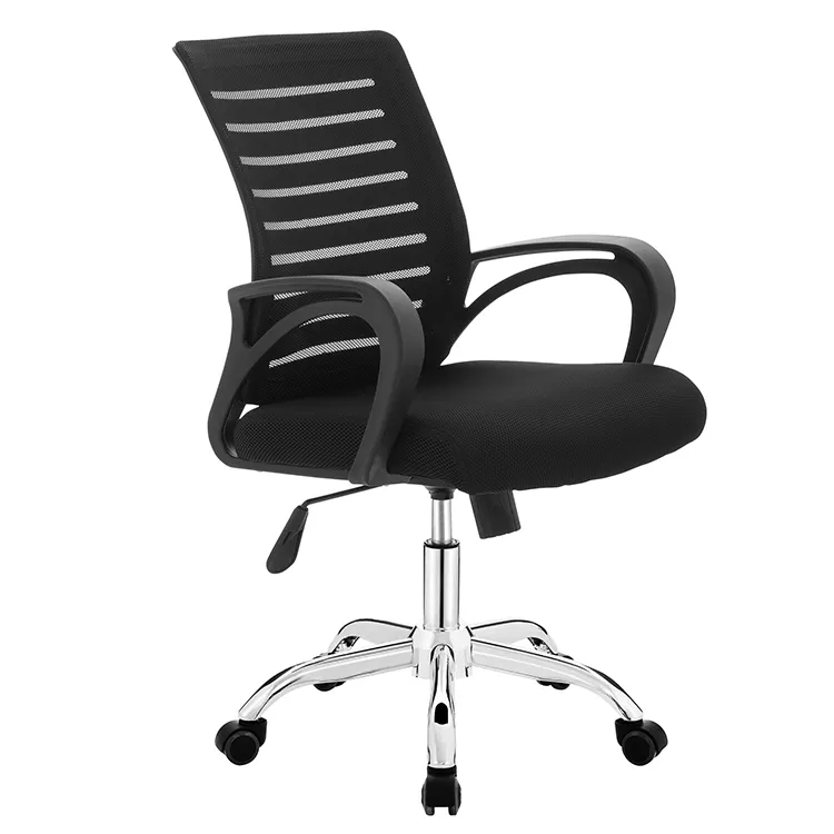 Kursi tamu tamu pertemuan kembali tinggi manajer boss eksekutif full mesh ergonomis kursi kantor putar bisa disesuaikan