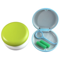 Boîtes de rangement pour appareils dentaires de différentes couleurs, étuis pour gouttières invisibles, boîtes pour aligneurs dentaires