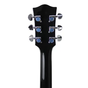 Huasheng Usine En Gros Music Man Personnalisé Pas Cher De Haute Qualité Guitare Acoustique Électrique 6 Cordes