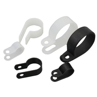 Pince de positionnement de câble en plastique nylon de type R pince de câble de réseau