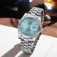 Reloj de Cuarzo NIBOSI 2628 de Lujo de Marca de Moda, Resistente al Agua, con Servicio Personalizado OEM/ODM, Fecha Automática y Semana
