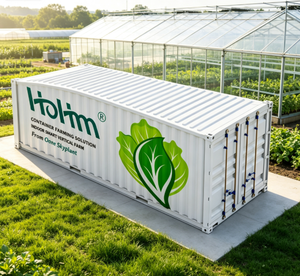 Solution d'agriculture en conteneur Itolm, système de culture hydroponique vertical de 40 pieds pour légumes-feuilles, ferme intelligente d'intérieur - Product Image 1