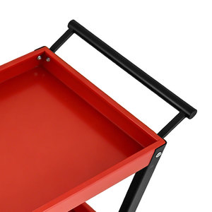 Chariot de <span class=keywords><strong>garage</strong></span> mobile, petit véhicule <span class=keywords><strong>utilitaire</strong></span> moderne, chariot à outils en métal à 3 niveaux, armoire de rangement, chariot à outils lourds - Product Image 5