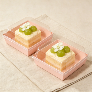Scatole <span class=keywords><strong>Rosa</strong></span> per <span class=keywords><strong>Pasticceria</strong></span> e Salumi all'Ingrosso, Confezioni da 4 Pollici per Dessert e Prodotti da Forno - Product Image 1