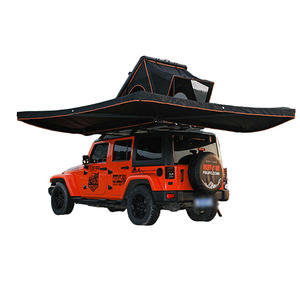 خيمة سقف السيارة خفيفة الوزن بسعر المصنع، مصنوعة من القماش، تتسع لشخصين أو ثلاثة أشخاص، مناسبة لجميع الفصول، ذات طبقتين، تفتح تلقائيًا بسرعة - Product Image 1