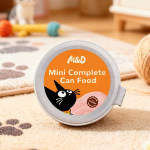 Personalización al por Mayor de Comida Enlatada para Mascotas, Pollo, Salmón, Pollo, Todos los Sabores, Lata de Aluminio, Bocadillos para Mascotas para Gatos y Perros - Product Image 1